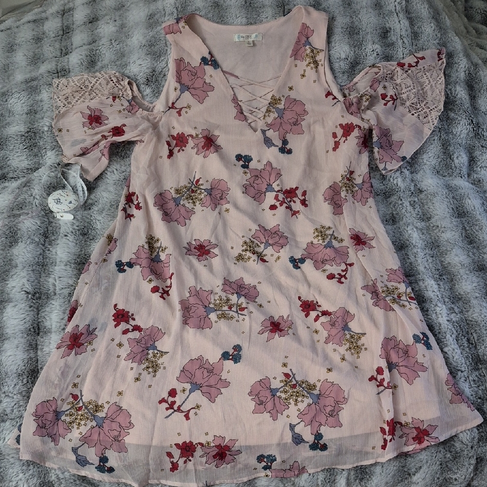 Love Fire 🖤 Blush Pink Dress (471)